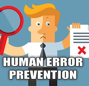 Human Prevention Error Image - Webinar Compilance